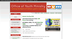 Desktop Screenshot of catholicscoutingstl.org